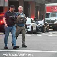 <p>At least three people, including an off-duty NYPD cop, were shot and killed in an incident in at one of midtown Manhattan's prime locations, according to authorities.</p>