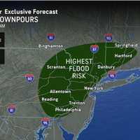 <p>Areas at highest risk of flash flooding Thursday, July 31, into Friday morning, Aug. 1.</p>