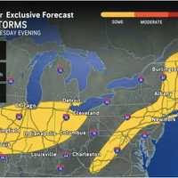Dangerous Thunderstorms, Torrential Downpours Set To End Heat Wave In Northeast