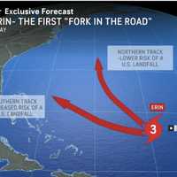 Erin’s Possible Paths: Projections Show Where Storm Could Go As It Nears Hurricane Strength