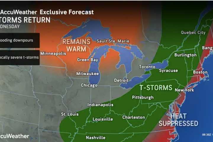 Dramatic Weather Shift: Here's Timing For Storms That Will Bring Downpours, Gusty Winds