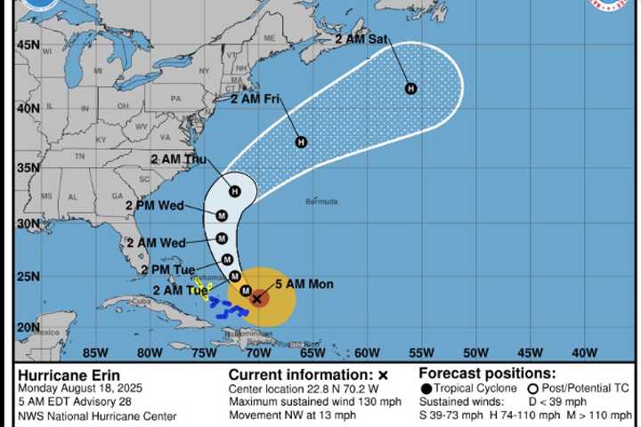 Erin’s Expanding Reach: Major Hurricane Will Grow, Have 'Far Reaching' Impact On Atlantic Coast