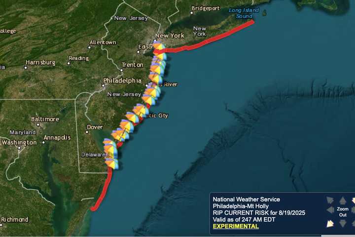 Swimming Banned At These NJ Beaches As Hurricane Erin Approaches