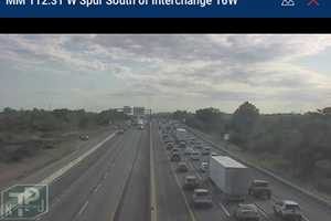 Truck Fire Shuts Down All Lanes On NJ Turnpike In Rutherford