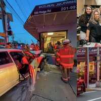 VIDEO: DUI Driver Plows Into Newly-Opened North Arlington Pizzeria, Owners Recount Scary Moment