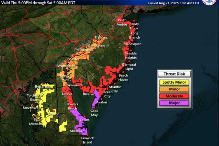 Hurricane Erin Whips Up 12-Foot Waves, Makes Closest Pass To NJ Today: Here's What To Know