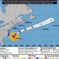 State Of Emergency: Hurricane Erin Batters NJ Shore With 14-Foot Waves, Peak Flooding Tonight