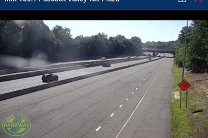 EXCLUSIVE: Speeding BMW Veers Off Parkway, Flips In Bergen County, Witness Says