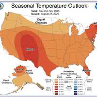 Fall Weather Won't Be Ordinary: NOAA Releases 3-Month Forecast