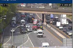 Crash Closes Two Lanes On Route 80 In Paterson, Officials Say