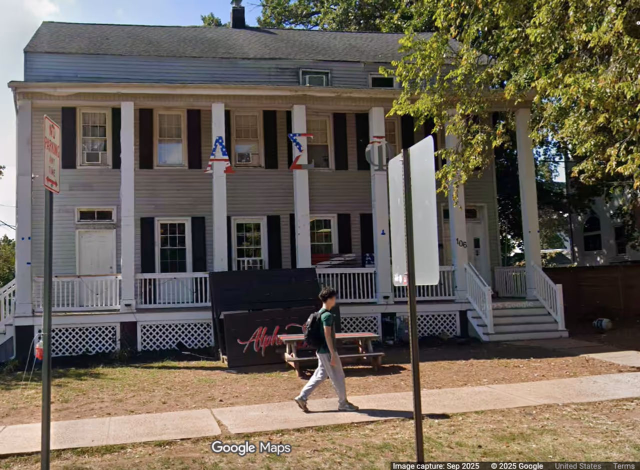 Alpha Sigma Phi house in New Brunswick, NJ. Alpha Sigma Phi house in New Brunswick, NJ.