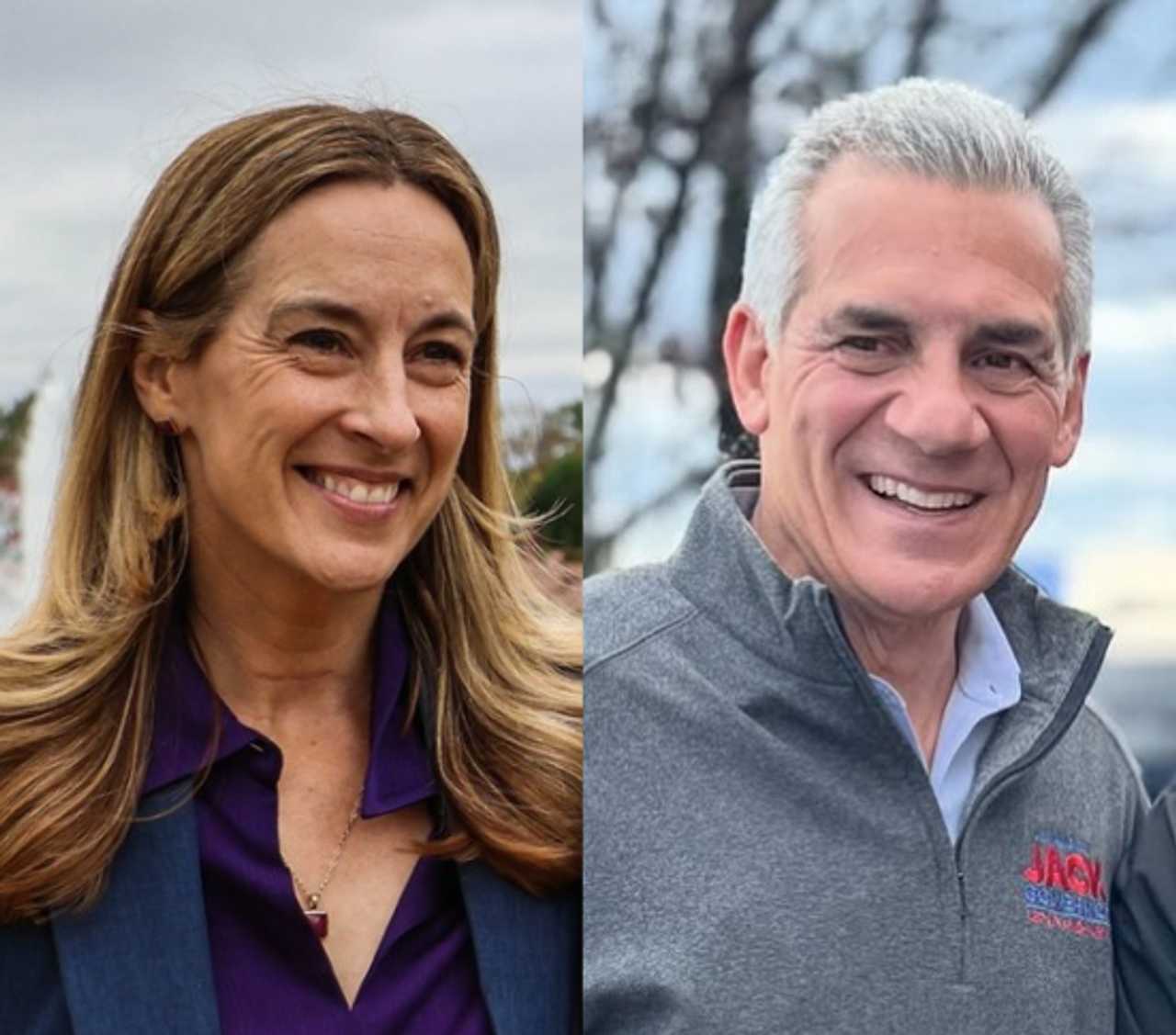 Mikie Sherrill and Jack Ciattarelli