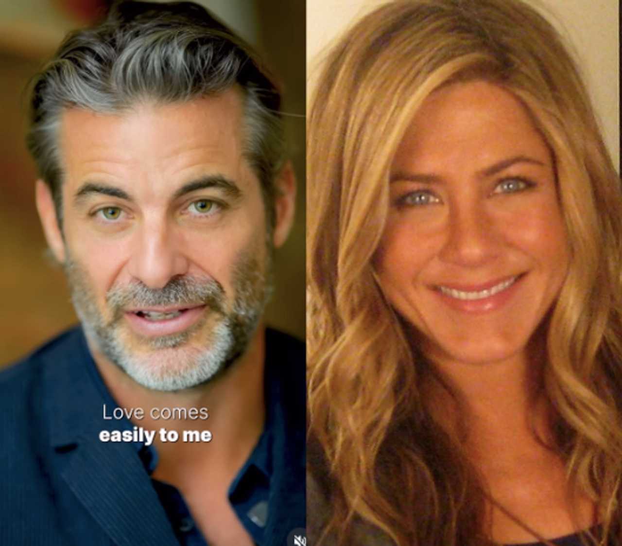 Jim Curtis and Jennifer Aniston are officially "a thing."