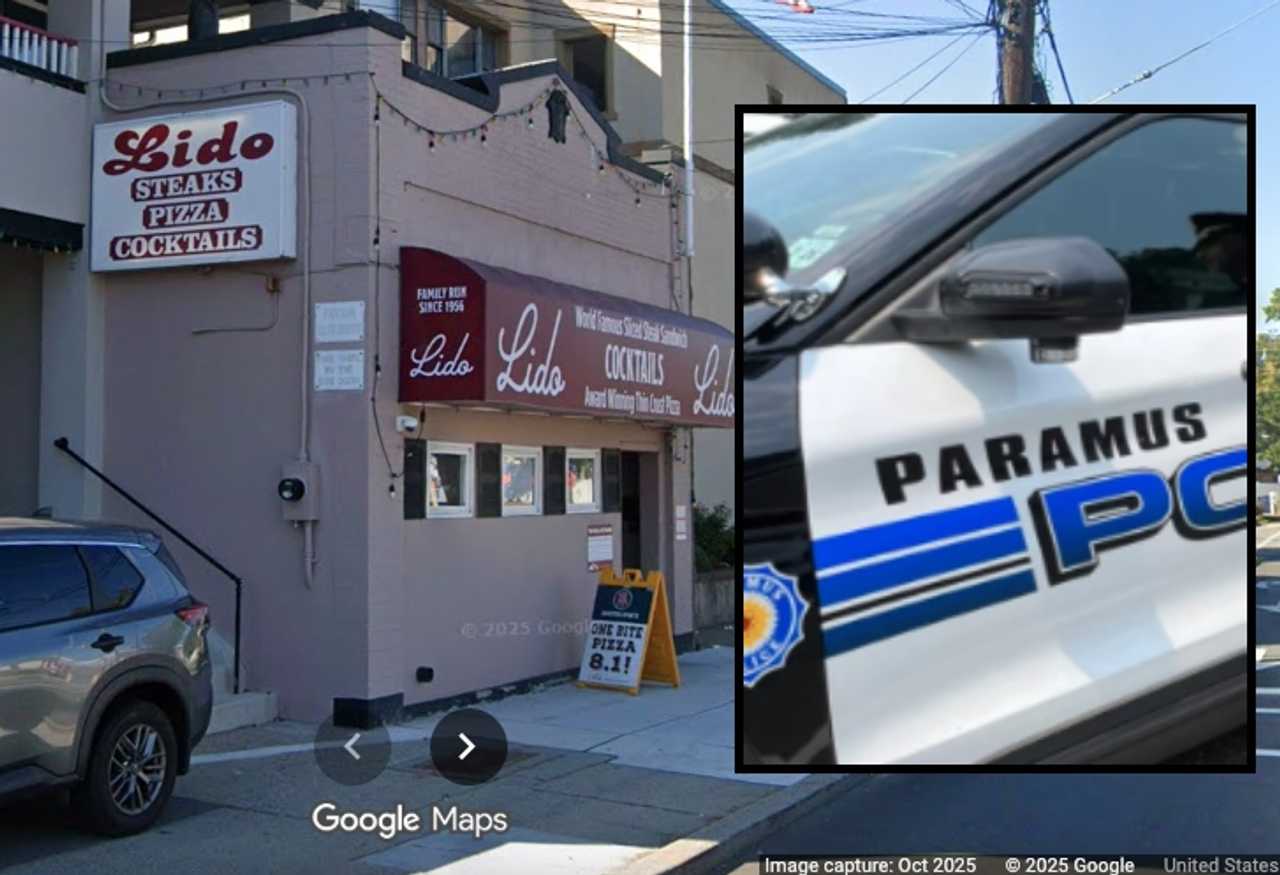 A Paramus officer's police vehicle was stolen while he picked up an order from Lodi's in Hackensack last month.