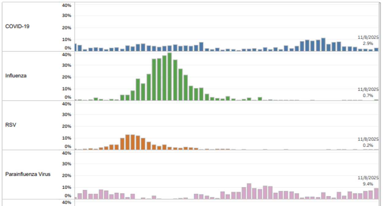 New Jersey’s hospitalizations from three major respiratory viruses are climbing again, marking the state’s strongest uptick in weeks, according to new statewide data. New Jersey’s hospitalizations from three major respiratory viruses are climbing again, marking the state’s strongest uptick in weeks, according to new statewide data.