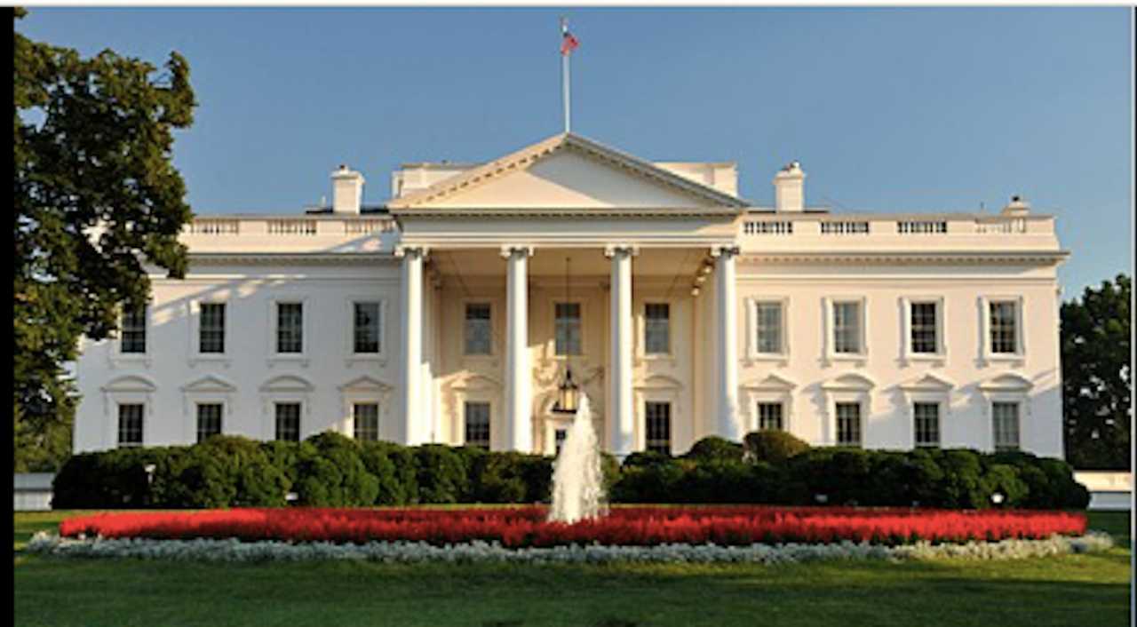 The White House in Washington, DC. The White House in Washington, DC.