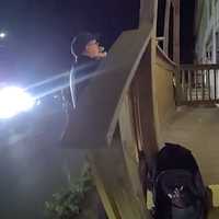 <p>Ferguson pulling out the gun and firing at officers.</p>