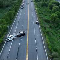 <p>An overhead view of the crash site.&nbsp;</p>