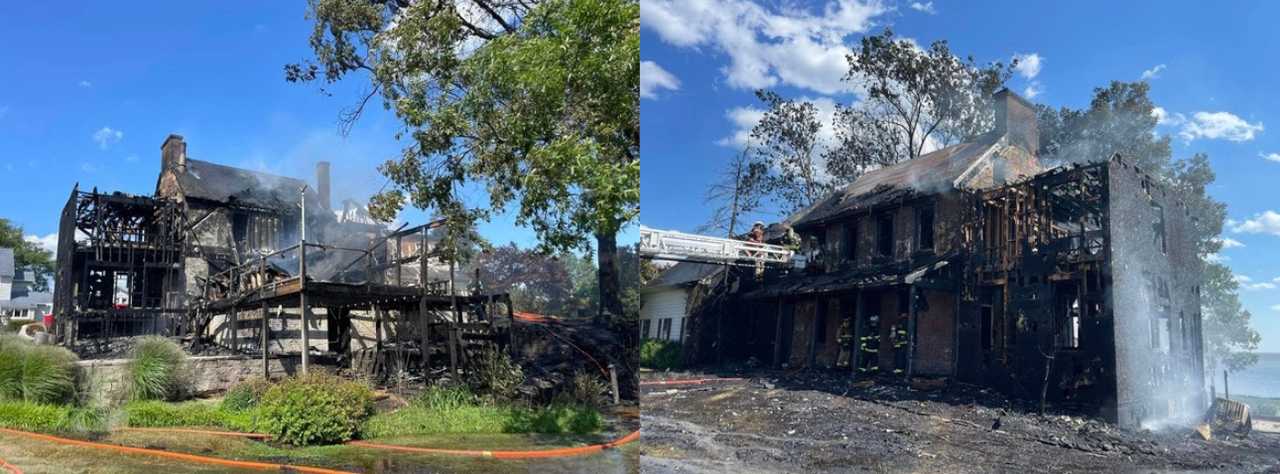 Historic Maryland Home Built In 1792 Destroyed By Two-Alarm Blaze: Fire ...