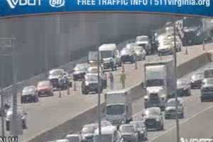 Disable Vehicle Causes Chaos For Motorists On I-95 Before Evening Commute In Virginia