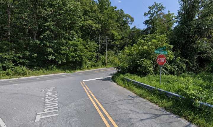 Old Hundred Road and Thurston Road in Dickerson