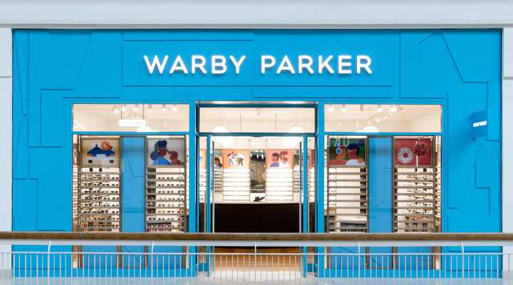 The new Warby Park in Danbury.&nbsp;