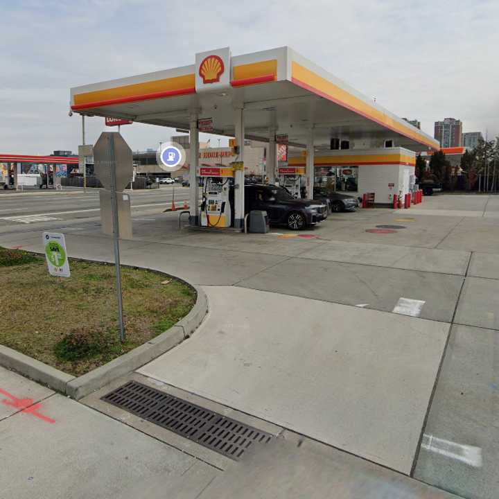 Shell Station in Jersey City.