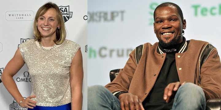 Katie Ledecky and Kevin Durant stand to earn from social media following the Olympics.