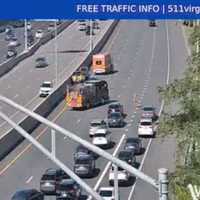 <p>Traffic on I-395 in Fairfax County on Friday afternoon.</p>