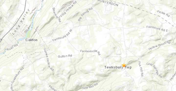 A micro earthquake was detected in Califon Thursday morning.