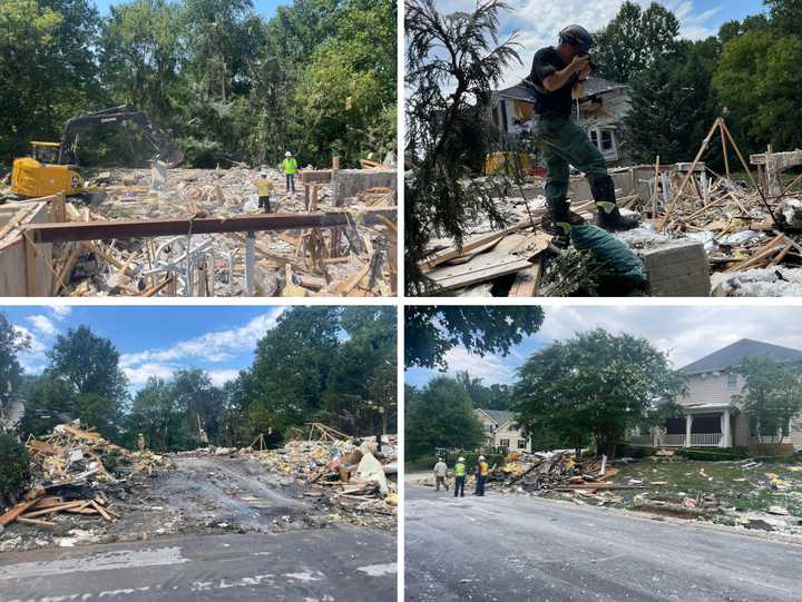 Harford County house explosion. 