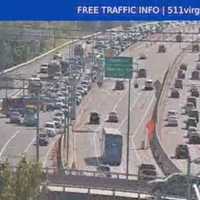 <p>The traffic on I-395 in Alexandria&nbsp;</p>