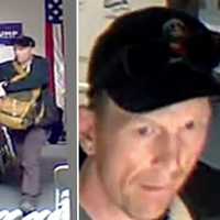 <p>The man is wanted for a burglary at the Loudoun County Trump Campaign HQ</p>