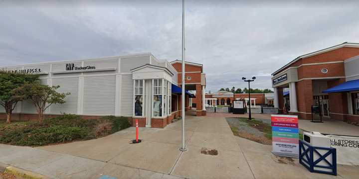 Gap retail store at the Leesburg Premium Outlets on Fort Evans Road.