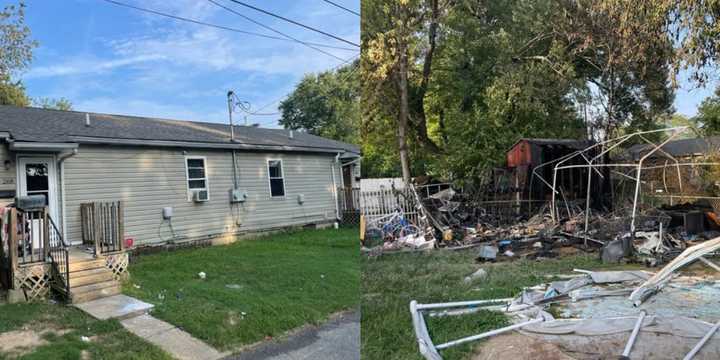 The child accidentally damaged the Cecil County home.