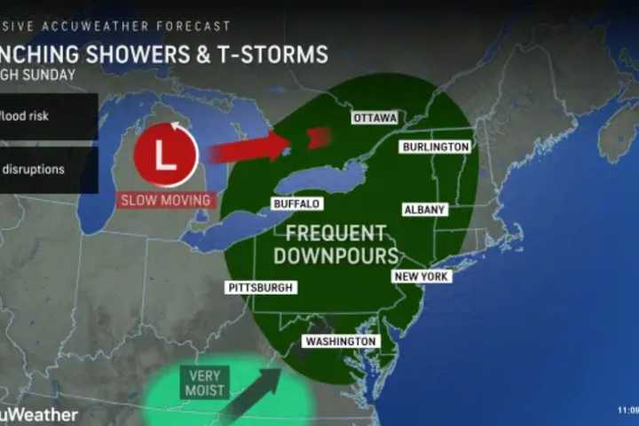 Weekend Storms To Douse Parts Of DC, Maryland, Virginia: Forecasters