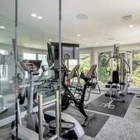 <p>The gym overlooks the Hudson.&nbsp;</p>