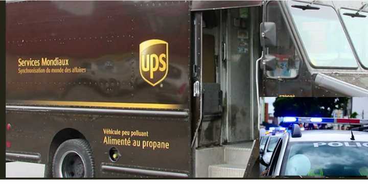 A UPS driver was allegedly attacked by two men who hurled racial slurs at him while attempting to steal his keys, police said.&nbsp;