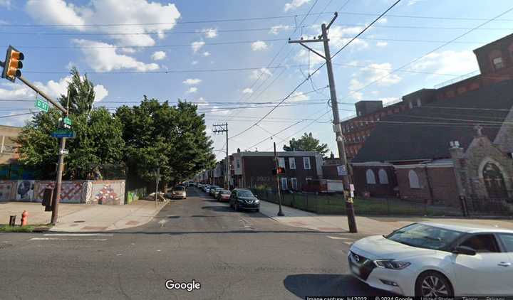 The 3200 block of D Street where a 25-year-old man was shot dead and 1-year-old boy was wounded, police say. 