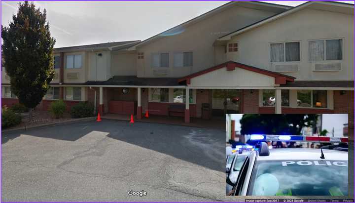 The motel where the woman was found dead.&nbsp;