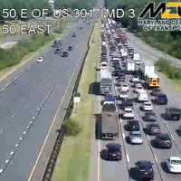 Emergency Roadwork Shuts Down Lanes On Route 50 In Anne Arundel County