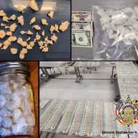 <p>The seized drugs</p>