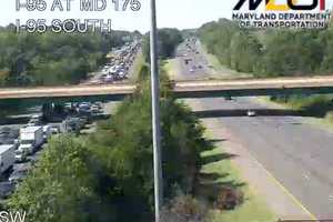 Crash Causes Traffic Delays Approaching Three Miles On I-95 In Howard County