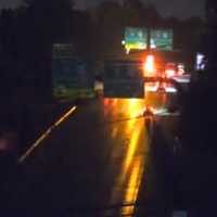 Tractor-Trailer Carrying Lumber Rolls Over On I-81 In Central PA: PennDOT