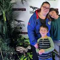 <p>Lori-Lynn Botero and her two children. </p>