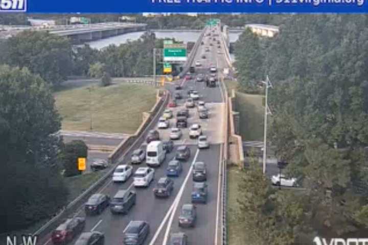 Traffic Backed Up During Afternoon Rush Due To Incident On I-395 In Arlington: DOT