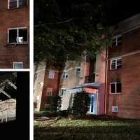 Six Rescued, 12 Residents, Pets Displaced By Overnight Apartment Fire In Baltimore County