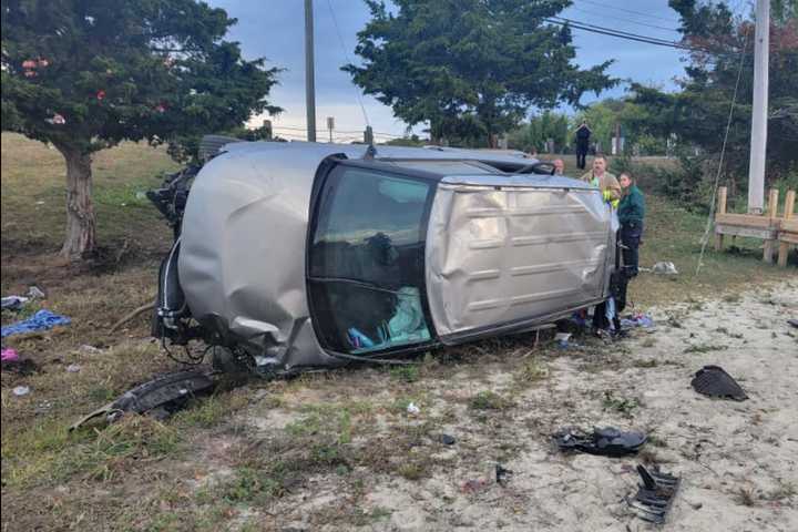 Wanted Man Found Hiding In Home's Crawl Space After Crashing Stolen Car: Police