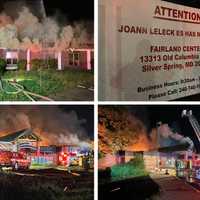 <p>The Silver Spring elementary school burned for hours in Montgomery County.</p>