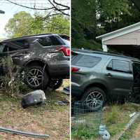 SUV Crashes Into New City Home